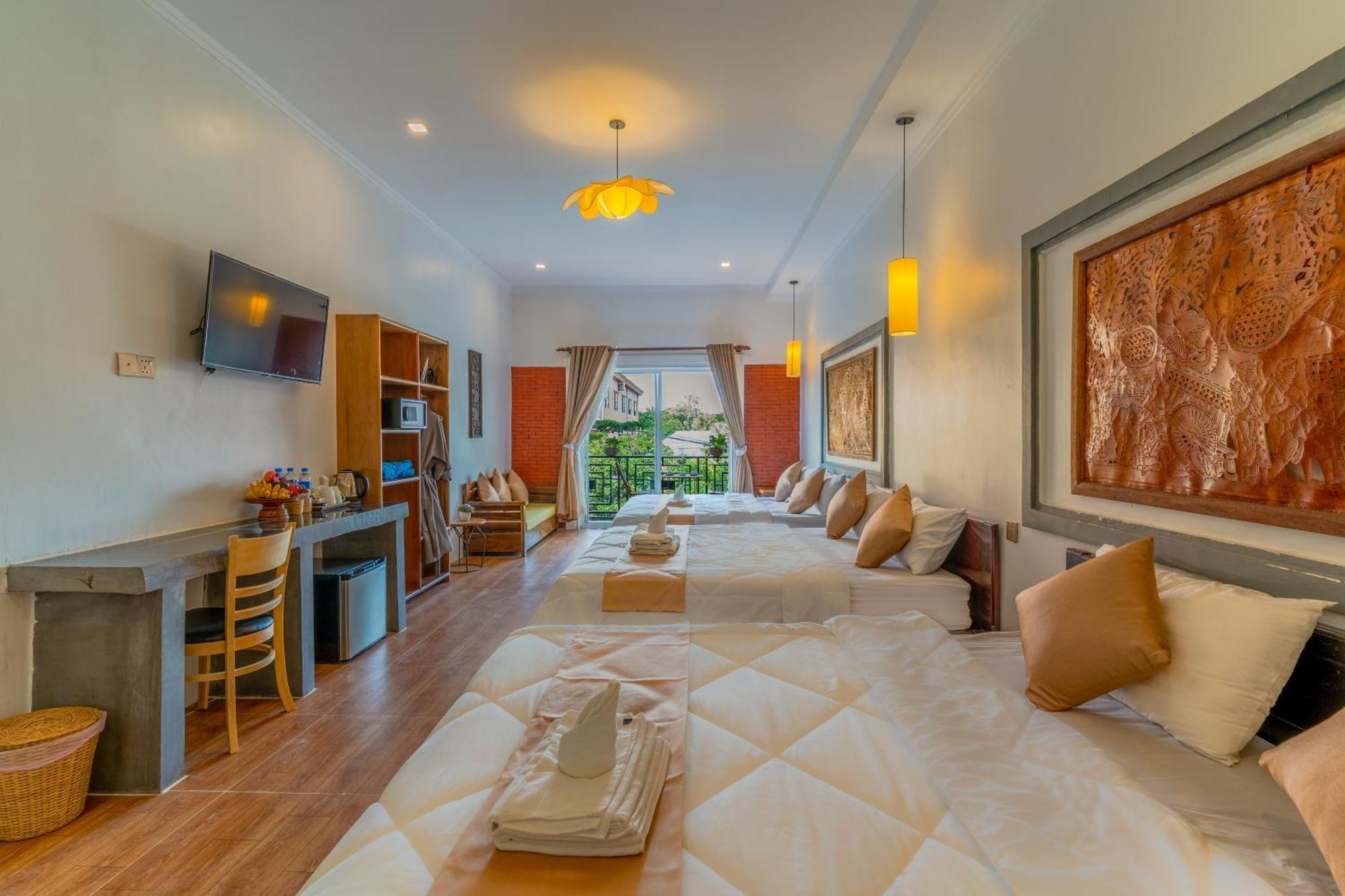 Bed and Breakfast Angkor Rithy Boutiquese Siem Reap Exterior foto