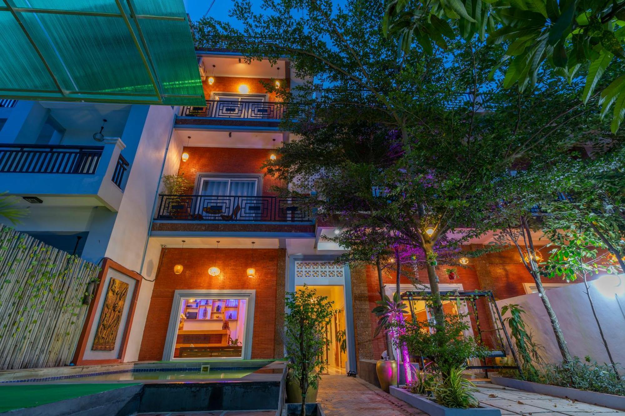 Bed and Breakfast Angkor Rithy Boutiquese Siem Reap Exterior foto